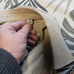 Chemise r&egrave;glementaire fran&ccedil;aise, ann&eacute;es 80-90.