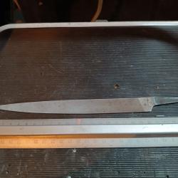 lime couteau et a fendre les t&ecirc;te de vis ancienne en "V" qualit&eacute; professionnelle allemande dick a