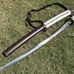 Katana traditionnel en acier 1095 - Tranchant extr&ecirc;me et qualit&eacute; d'exception