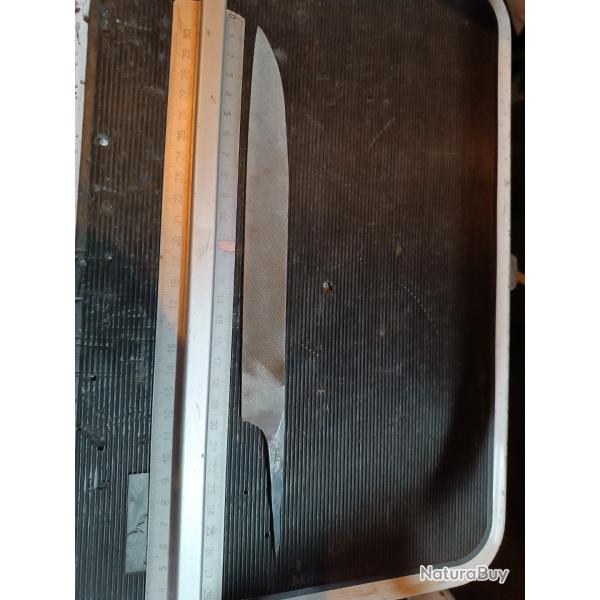 lime couteau et a fendre les t�te de vis ancienne en "V" qualit� professionnelle umv Vallorbe swiss