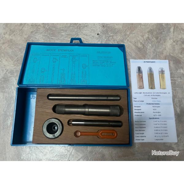 Kit de rechargement calibre 44 Remington / 448 Revolver