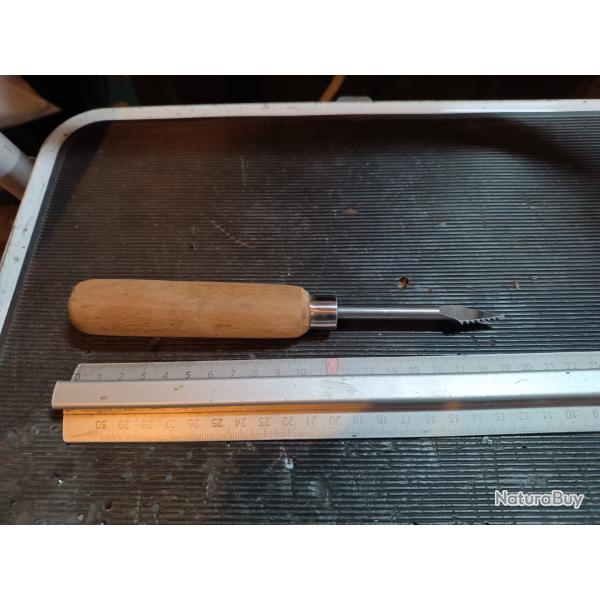 Outil a quadrillage des crosses outil a quadriller crosse de fusil carabine professionnel a