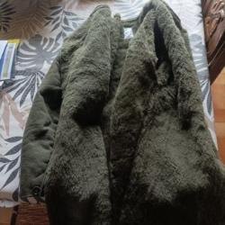 Doublure pour parka r&egrave;glementaire fran&ccedil;aise, ann&eacute;es 90.