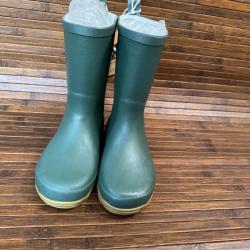 BOTTE ENFANT FRAN&Ccedil;AISE ROUCHETTE TAILLE 34/35 verte NEUF