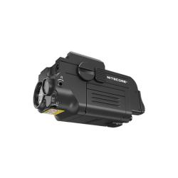 Combin&eacute; lampe - Laser vert - Nitecore compact tactical NPL25GL - 900 Lumens