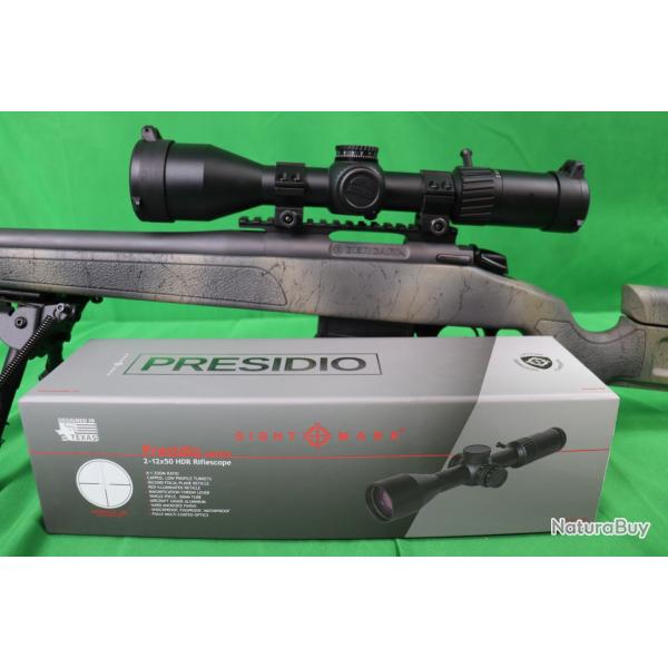 Lunette Sight Mark Pr�sidio 2-12X50 HDR (SFP)