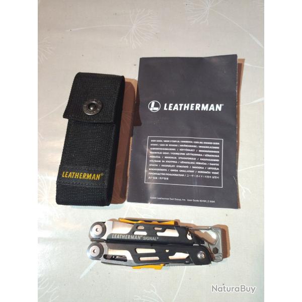 Pince multifonction de survie Leatherman Signal - 19 outils