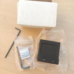 Rehausse picatinny montage 21mm pour point rouge fixation type aimpoint h1/h2 holosun 403