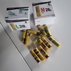 1 Lot de 45 cartouches cal 20  d&eacute;catlon bj et bg