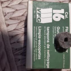 tampons de nettoyage cal 16