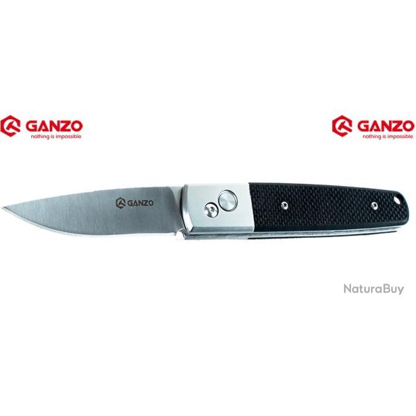 Couteau Pliant Ganzo G7211-BK - Lame Inox 85 mm - Manche G10  R�f�rence : GG7211BK