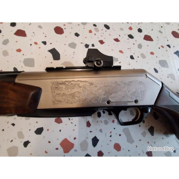 Browning BAR LongTrac 300WM avec malette, bretelle et point rouge Docter