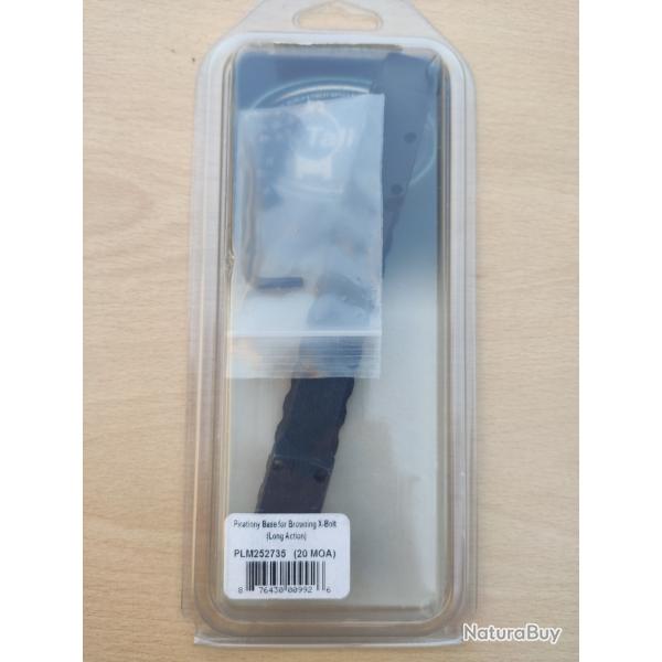 Rail picatinny pour browning Xbolt long action de marque Talley usa