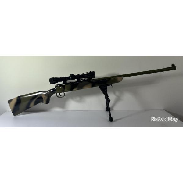 Carabine Vostok 22Lr avec bipied et lunette Mitron 4x32