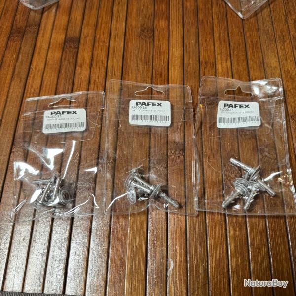 LOT P�CHE 3 PAQUETS DE 5 PI�CES PAFEX SAGOD-3,5 gr MONTAGE VAIRON