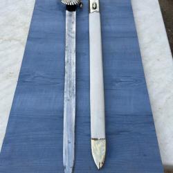 Dague de v&eacute;nerie 19 &eacute;me si&egrave;cle rare