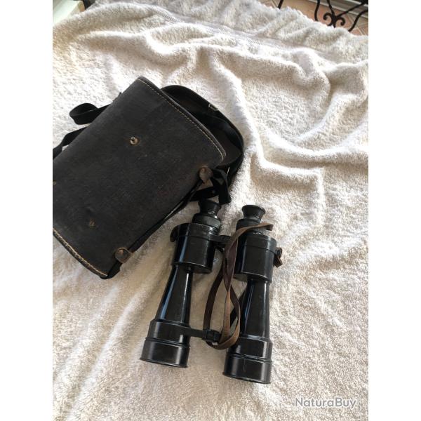 Jumelle 10x50 huet modele 1933 Dienstglas allemande avec �tui tropicaliser