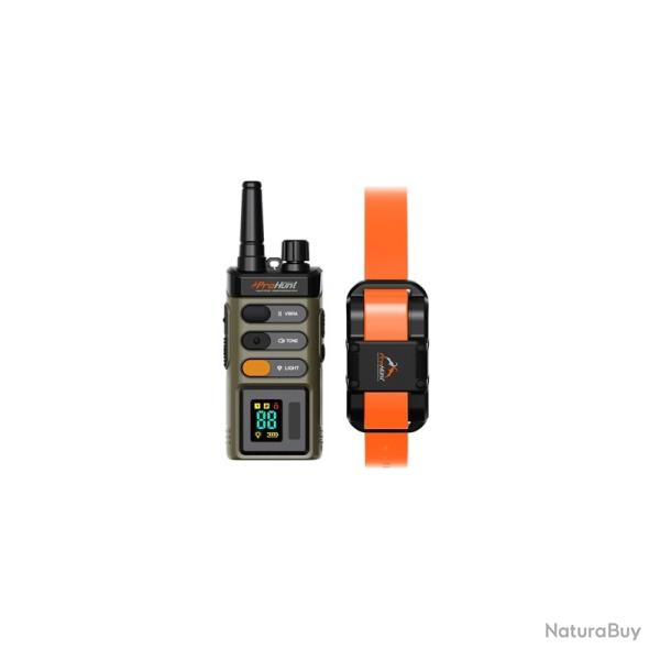WAHOO  Collier  dressage Prohunt 1500 metres + t�l�commande utilisation jusqu a 2 chiens et 4 modes