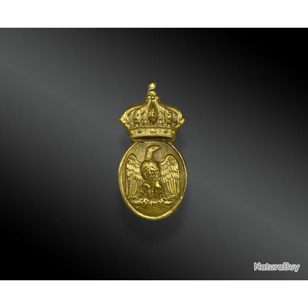 BOSSETTE DE MORS DE BRIDE TROUPE DES CUIRASSIERS DE LA GARDE IMP�RIALE.