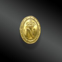 BOSSETTE POUR T&Ecirc;TI&Egrave;RE DE LA MAISON MILITAIRE DE L'EMPEREUR