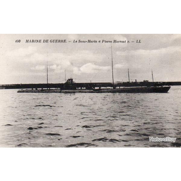CPA - MARINE de GUERRE- SOUS-MARIN " Pierre Marrast "  N�7061