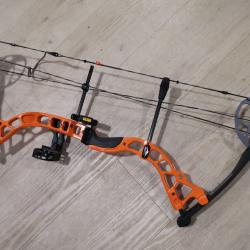 ARC A POULIES DIAMOND PRISM DROITIER ORANGE 18-30" 5-55# DESTOCKAGE