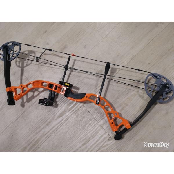 ARC A POULIES DIAMOND PRISM DROITIER ORANGE 18-30" 5-55# DESTOCKAGE