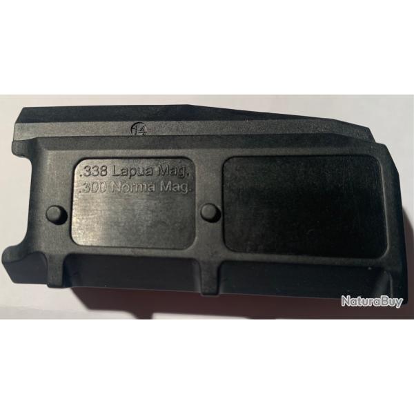 Chargeur blaser R8 num�ro 14 pour Cal 338 LAPUA Mag ou Cal 300 NORMA Mag