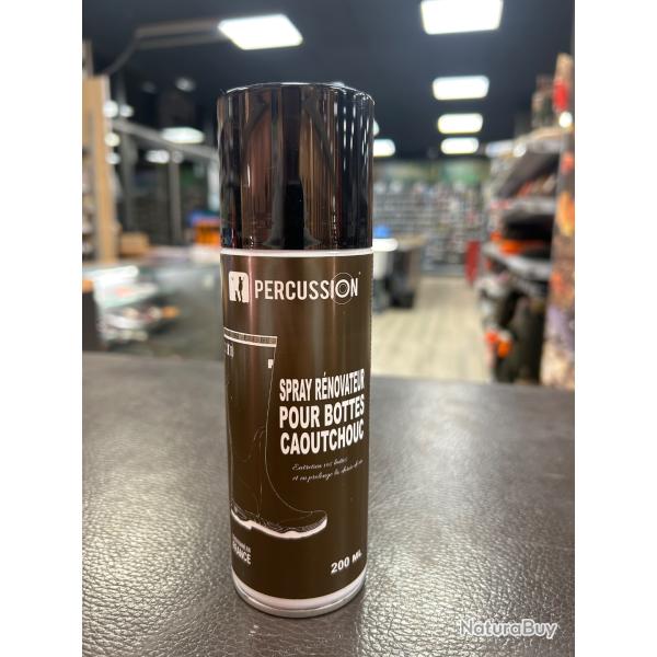 BOMBE PERCUSSION SPRAY R�NOVATEUR POUR BOTTES CAOUTCHOUC