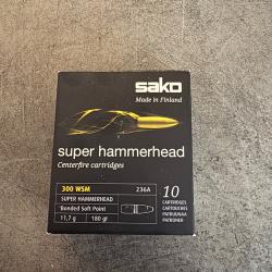 Balle 300wsm sako super hammerhead