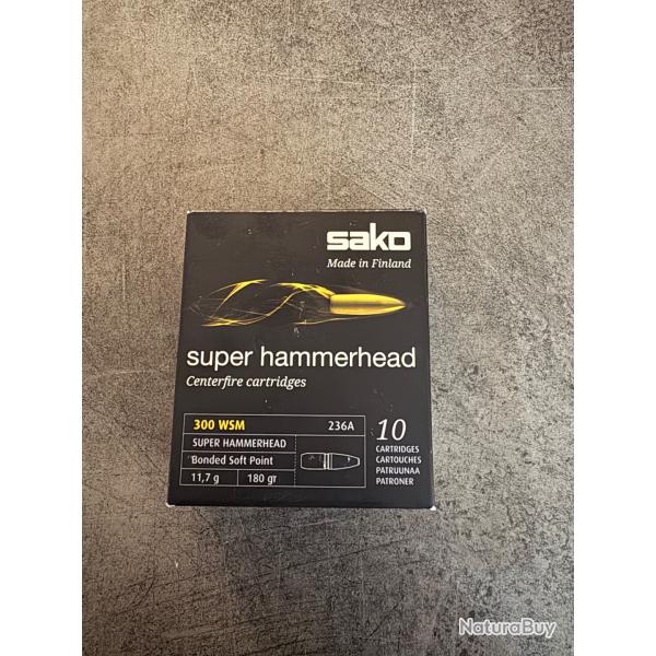 Balle 300wsm sako super hammerhead