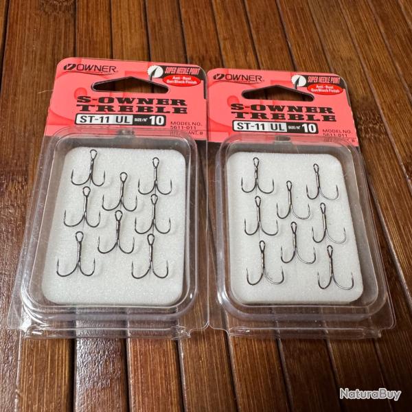 Lot p�che Hame�ons Triple Owner ST 11 n10