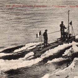 CPA - MARINE de GUERRE - Sous-Marin " Gymnote " -N&deg;7065