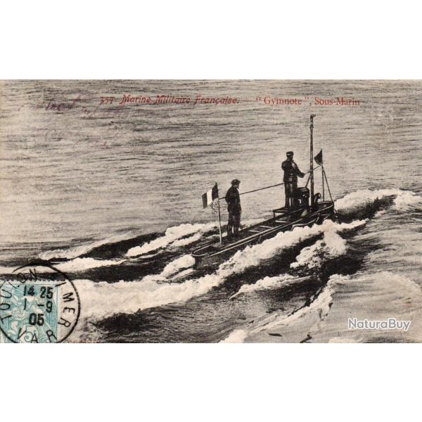 CPA - MARINE de GUERRE - Sous-Marin " Gymnote " -N�7065