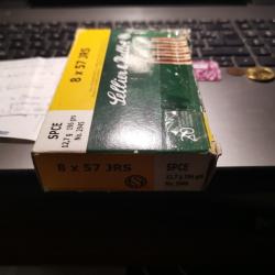 1 boite de 20  balles sellier /bellot  8/57 jsr 12.7g  196 grs