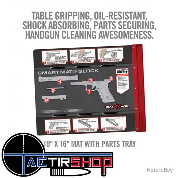 Tapis d'entretien Real Avid Smart Glock