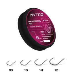 NYTRO BAS DE LIGNE NTO4 BARBED COMMERCIAL 8"/20CM NYTRO 0,13mm 16 8"/20cm
