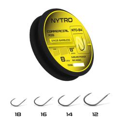NYTRO BAS DE LIGNE NT-B4 BARBLESS COMMERCIAL 8"/20CM NYTRO 0,13mm 14 8"/20cm