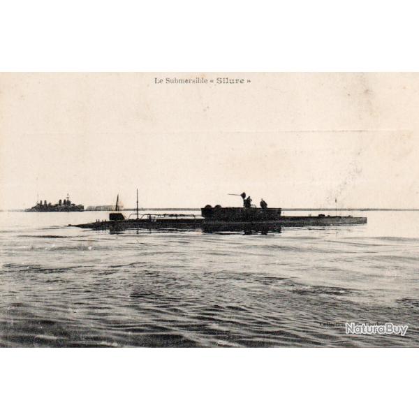 CPA - MARINE de GUERRE - " Silure  "  Sous-Marin -N�7070