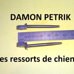 paire de tiges de ressorts de chiens de fusil DAMON PETRIK petrick - VENDU PAR JEPERCUTE (D23H19)