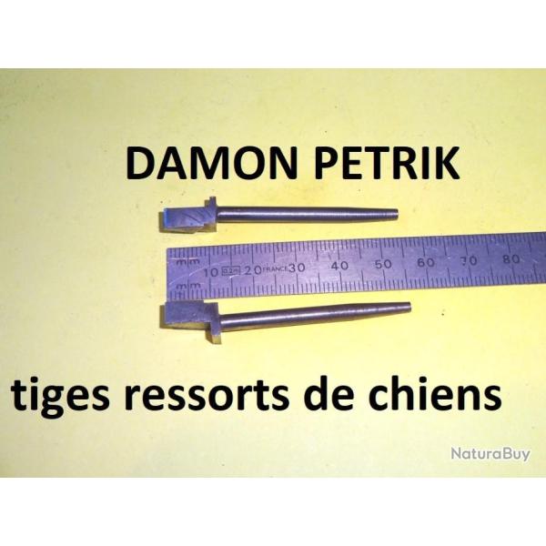 paire de tiges de ressorts de chiens de fusil DAMON PETRIK petrick - VENDU PAR JEPERCUTE (D23H19)