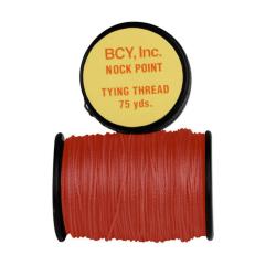 Bobine de fil pour point d'encochage BCY Nock Point 75 yard Rouge