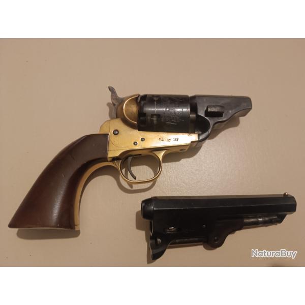 Pietta 1851  snubnose avec un canon Sh�riff suppl�mentaire