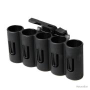 Cartouchière velcro 6 munitions calibre 12 - kaki - livraison gratuite