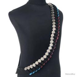 CARTOUCHI&Egrave;RE 50 EMPLACEMENTS POUR CALIBRE 12 - NOIR