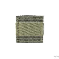 2x SUPPORTS VELCRO POUR CASQUE OU SAC - VERT