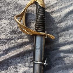 SABRE D`OFFICIER CAVALERIE LEGERE 1822