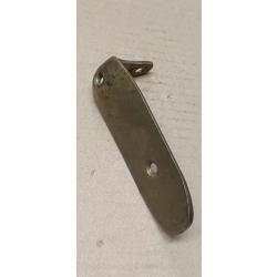 plaque de couche laiton pour fusil 19eme &agrave; identifier (CC)