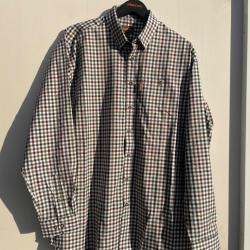 Chemise H&auml;rkila Milford Burgundy Check