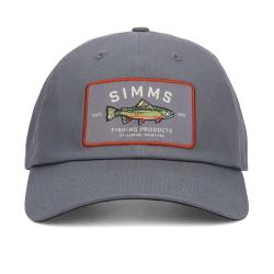 Casquette SIMMS Single Haul Cap Gunmetal Trout